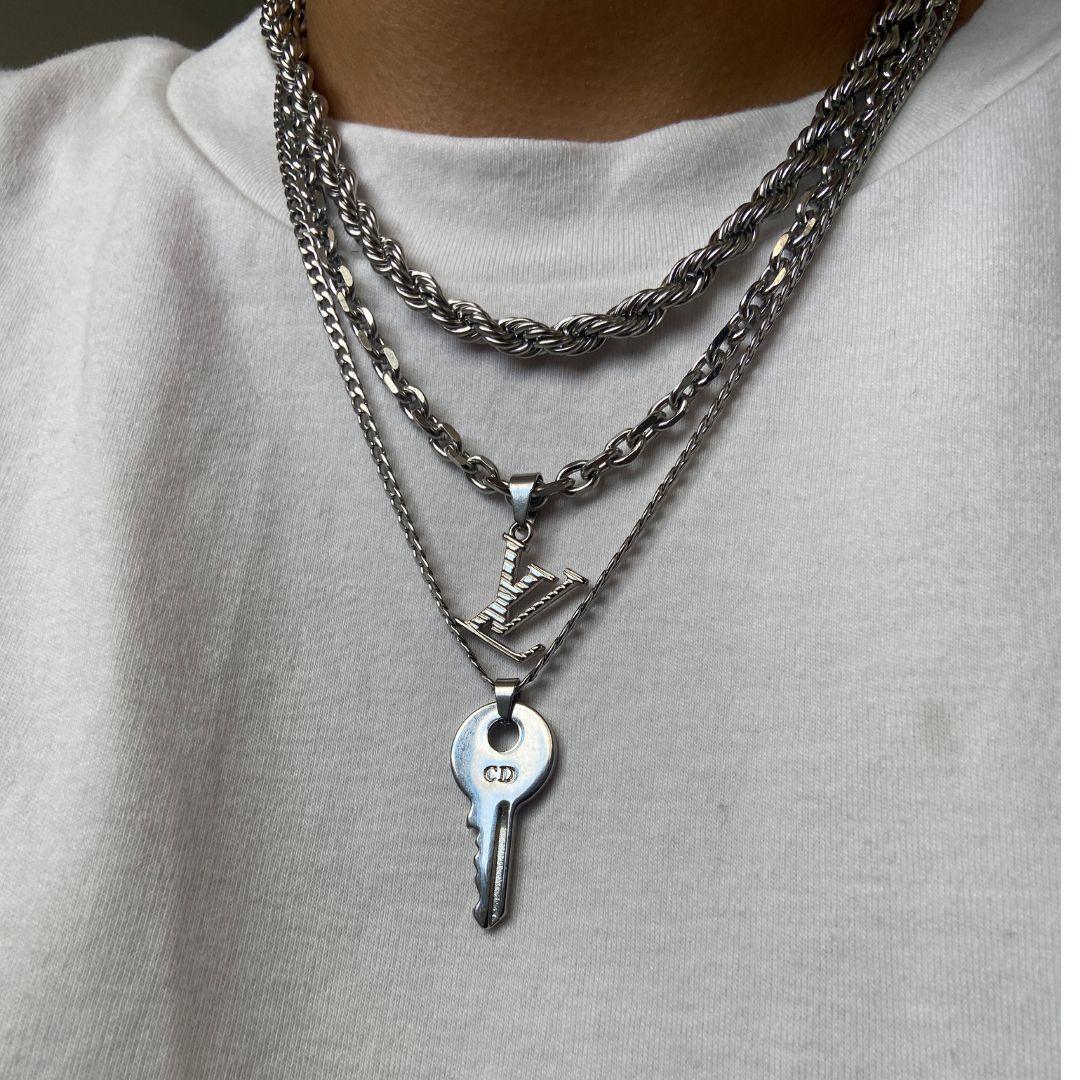 Authentic Christian Dior Key - Necklace - Boutique SecondLife