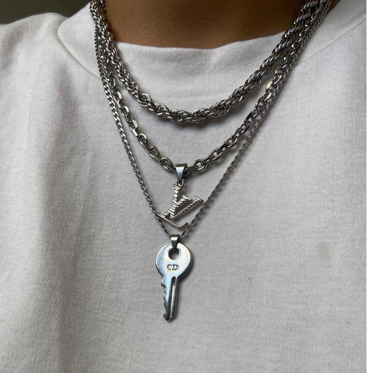 Authentic Christian Dior Key - Necklace - Boutique SecondLife