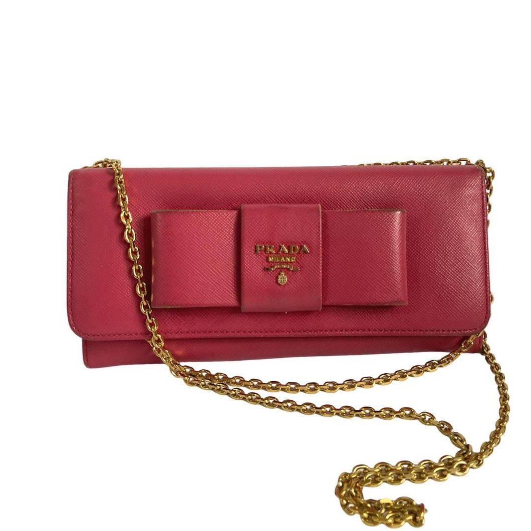 Authentic Preowned Prada Ribbon Wallet Repurposed Mini Bag - Boutique SecondLife