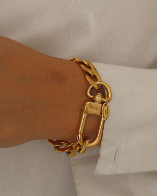 Authentic Louis Vuitton Clasp-Repurposed Bracelet - Boutique SecondLife