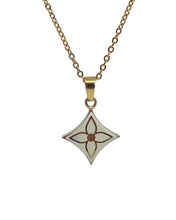 Load image into Gallery viewer, Authentic Louis Vuitton White Pendant- Necklace - Boutique SecondLife