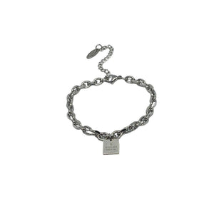 Authentic Gucci Pendant Square Repurposed Bracelet - Boutique SecondLife