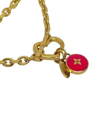Authentic Louis Vuitton Pendant  - Repurposed Bracelet - Boutique SecondLife