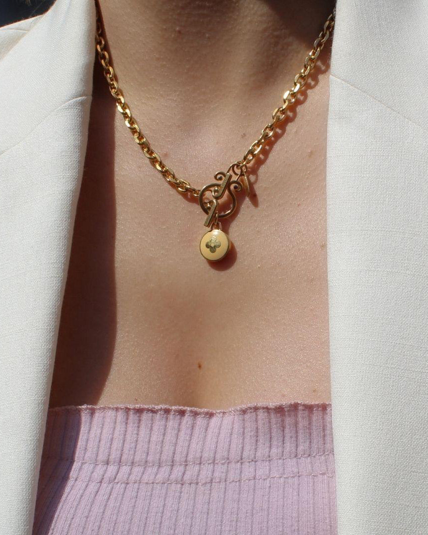 Authentic Louis Vuitton  Pendant- Necklace - Boutique SecondLife
