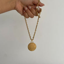Load image into Gallery viewer, Authentic Louis Vuitton Large Pendant- Reworked Necklace