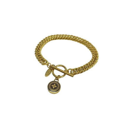 Authentic Louis Vuitton Pendant - Repurposed Bracelet - Boutique SecondLife
