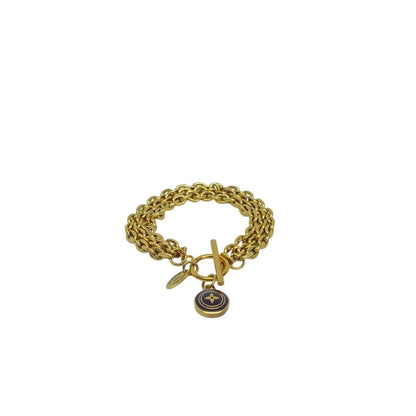 Authentic Louis Vuitton Pendant - Repurposed Bracelet - Boutique SecondLife