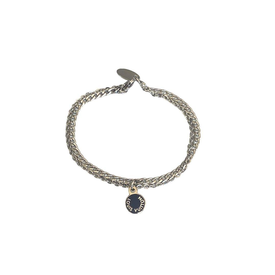 Authentic Louis Vuitton Mini Pendant - Reworked Bracelet - Boutique SecondLife
