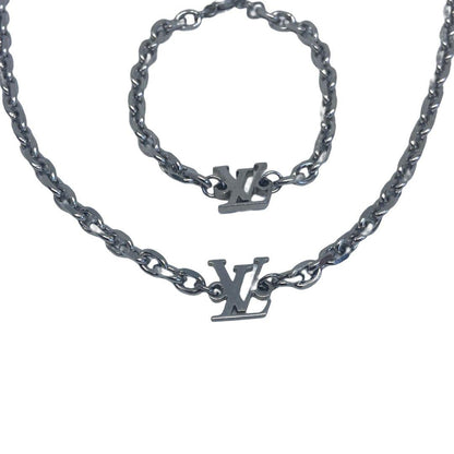 Authentic Louis Vuitton Pendant- Reworked Choker & Bracelet Set - Boutique SecondLife