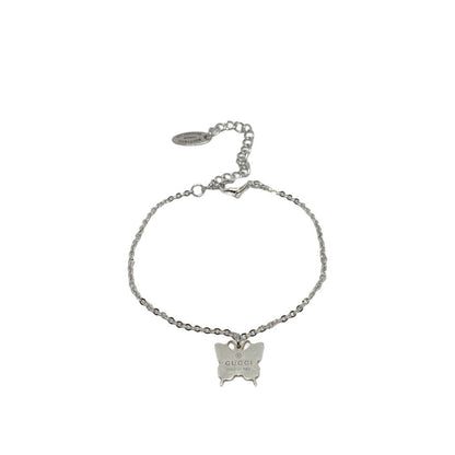 Authentic Gucci Pendant butterfly Repurposed Bracelet - Boutique SecondLife