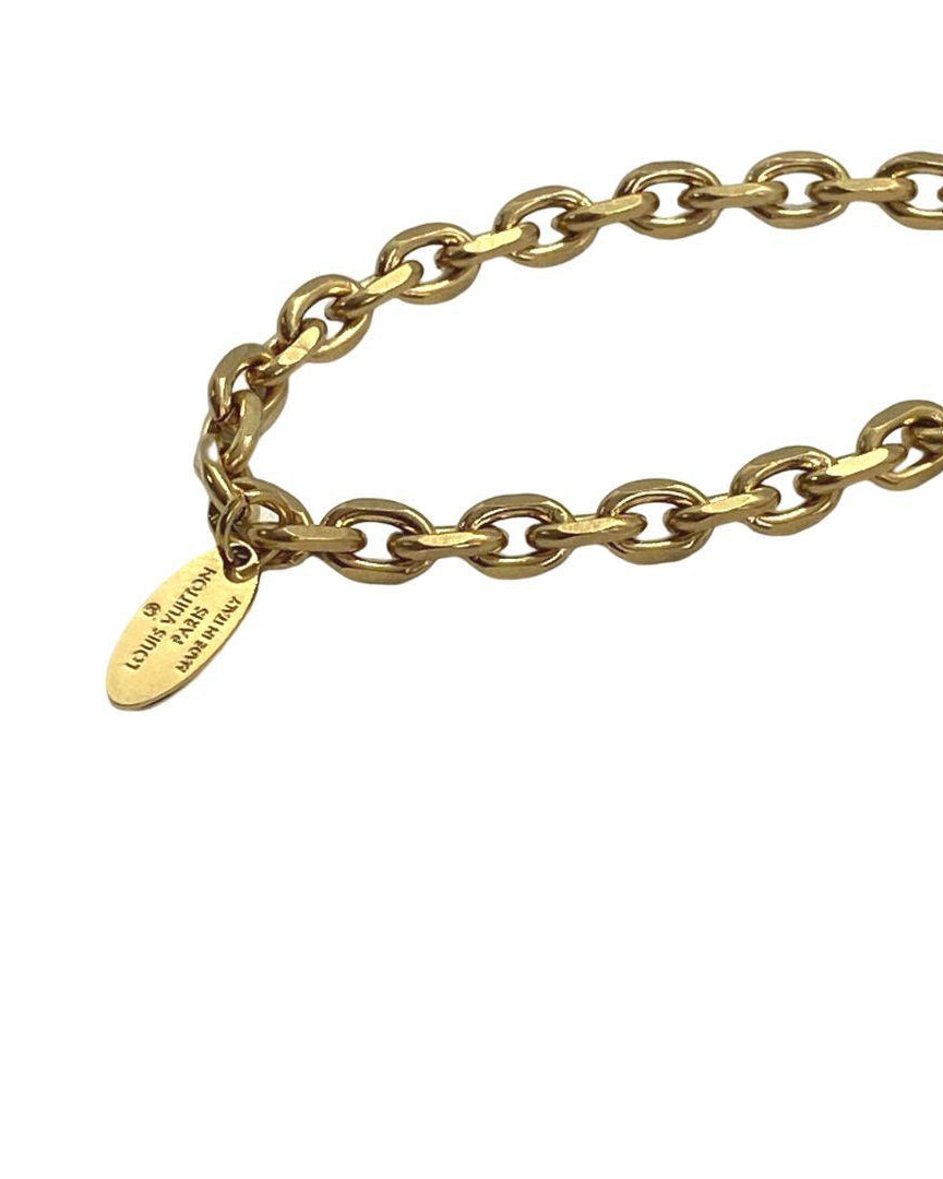 Authentic Louis Vuitton Mini Pendant - Repurposed Bracelet - Boutique SecondLife