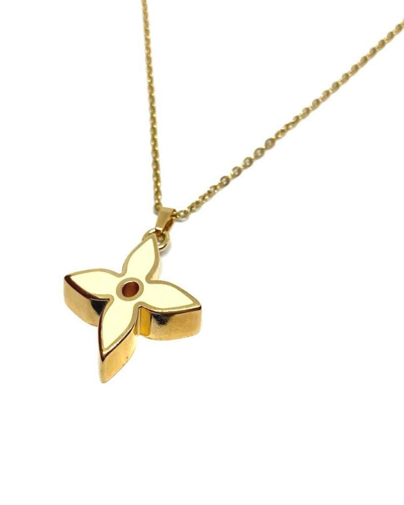 Authentic Louis Vuitton Fleur Charm- Reworked Necklace - Boutique SecondLife
