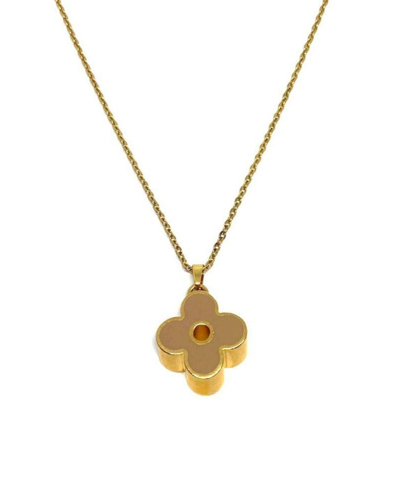 Authentic Louis Vuitton Fleur Charm- Reworked Necklace - Boutique SecondLife