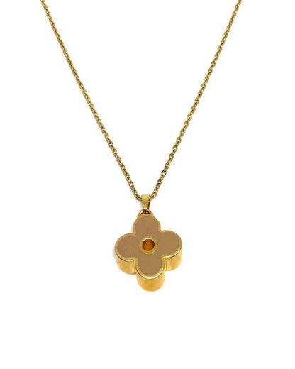 Authentic Louis Vuitton Fleur Charm- Reworked Necklace - Boutique SecondLife
