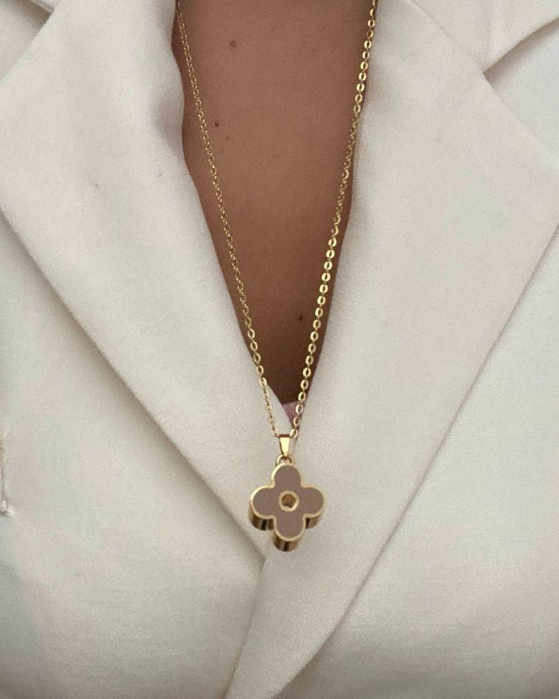 Authentic Louis Vuitton Fleur Charm- Reworked Necklace - Boutique SecondLife