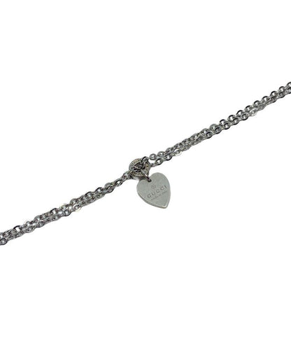 Authentic Gucci Pendant heart Repurposed Bracelet - Boutique SecondLife