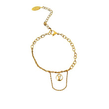 Load image into Gallery viewer, Authentic Louis Vuitton Blooming Pendant Reworked Bracelet