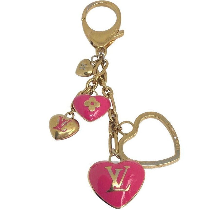 Authentic Louis Vuitton Pendant Gold Coeur -Reworked Pearls Necklace - Boutique SecondLife