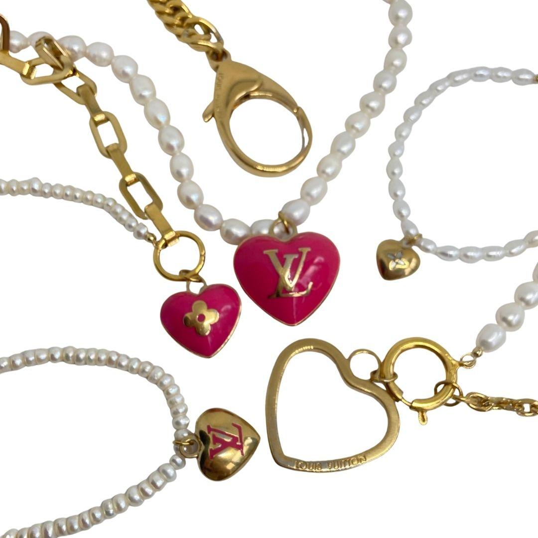 Repurposed Authentic Louis Vuitton Clasp - Bracelet - Boutique SecondLife