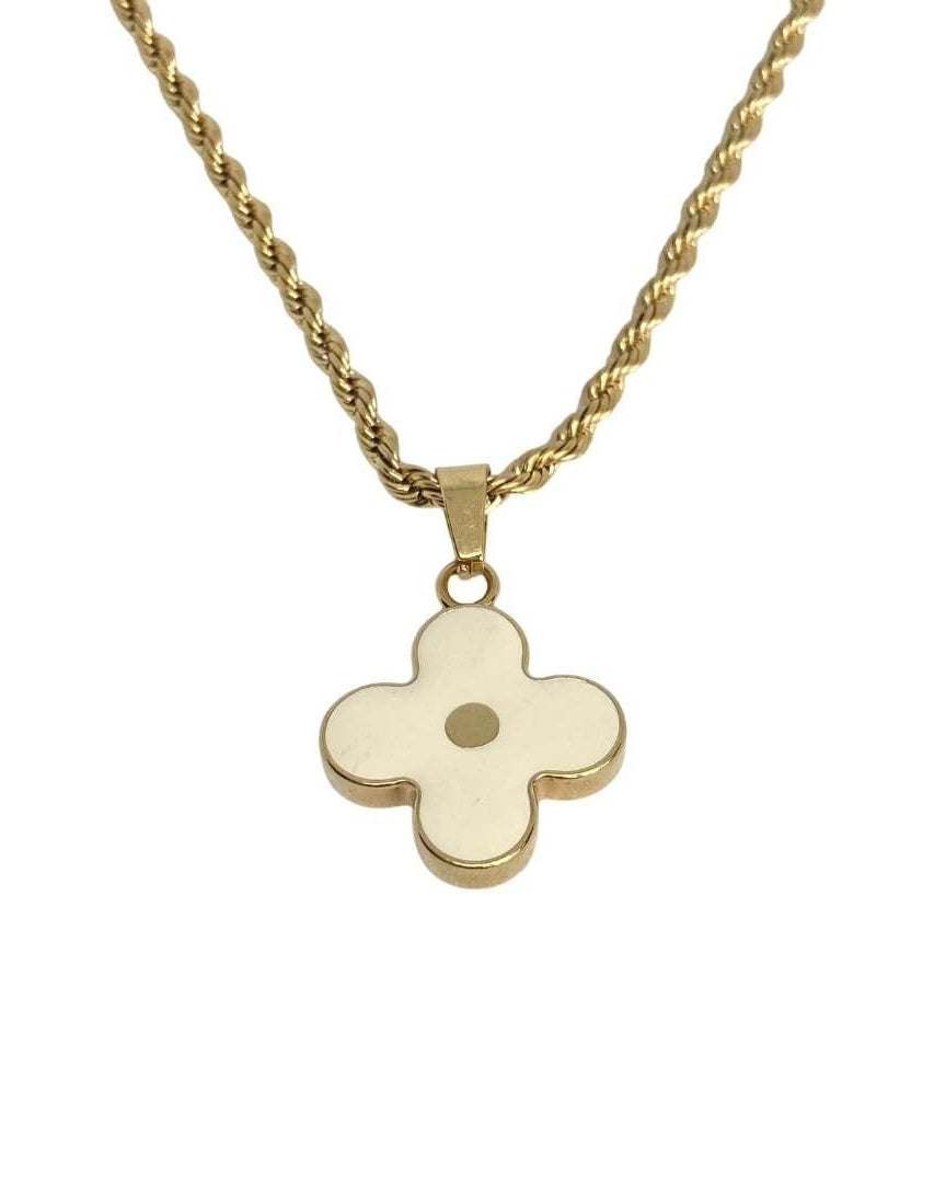 Authentic Louis Vuitton Round Pendant- Necklace - Boutique SecondLife