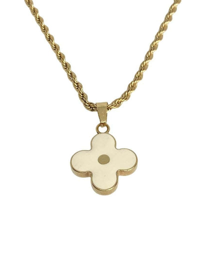 Authentic Louis Vuitton Round Pendant- Necklace - Boutique SecondLife