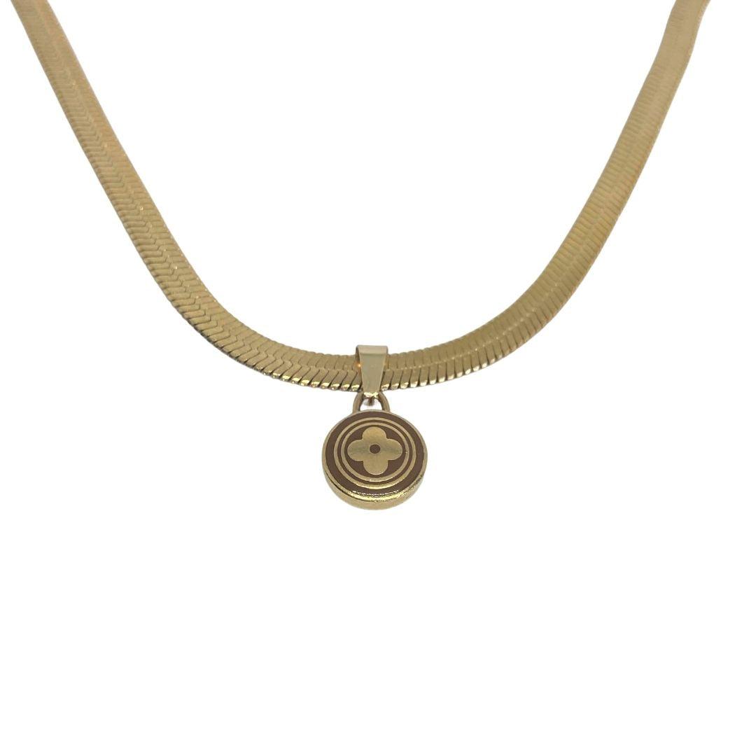 Authentic Louis Vuitton Pastilles Pendant Necklace - Boutique SecondLife
