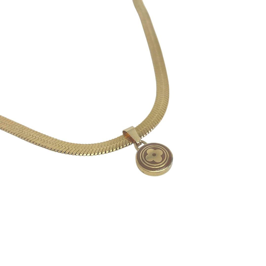 Authentic Louis Vuitton Pastilles Pendant Necklace - Boutique SecondLife