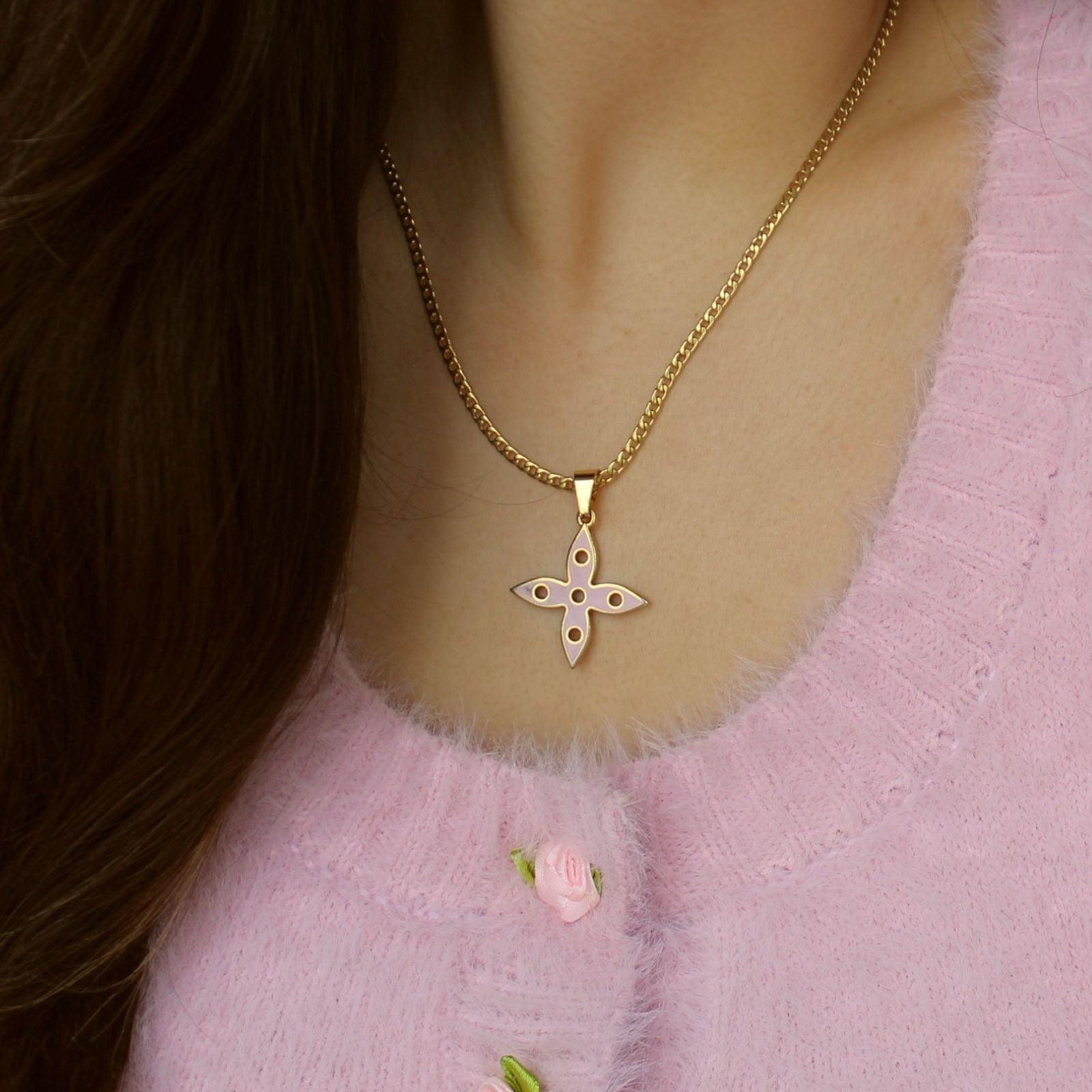 Authentic Big Louis Vuitton Looping  Charm - Necklace - Boutique SecondLife