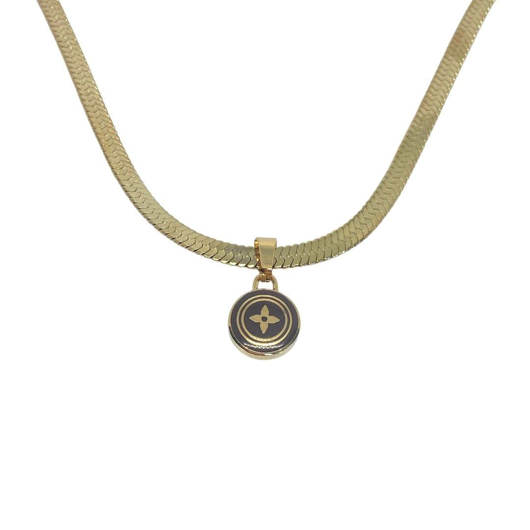 Authentic Louis Vuitton Pastilles Pendant Necklace - Boutique SecondLife