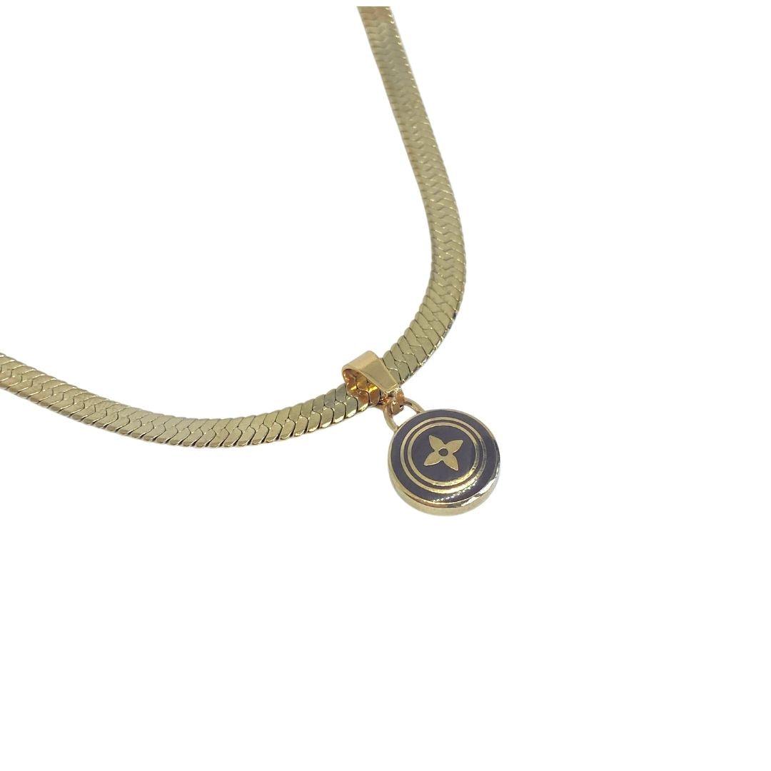 Authentic Louis Vuitton Pastilles Pendant Necklace - Boutique SecondLife