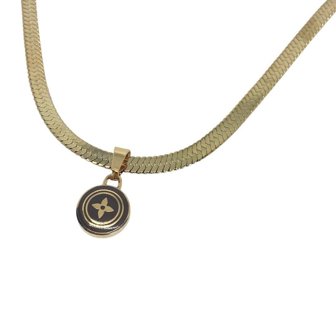 Authentic Louis Vuitton Pastilles Pendant Necklace - Boutique SecondLife