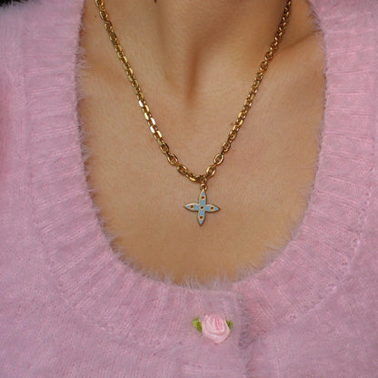 Repurposed Pendant from Authentic Looping Charm - Boutique SecondLife