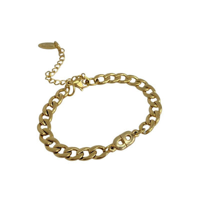 Authentic Mini Dior pendant -Repurposed Bracelet - Boutique SecondLife