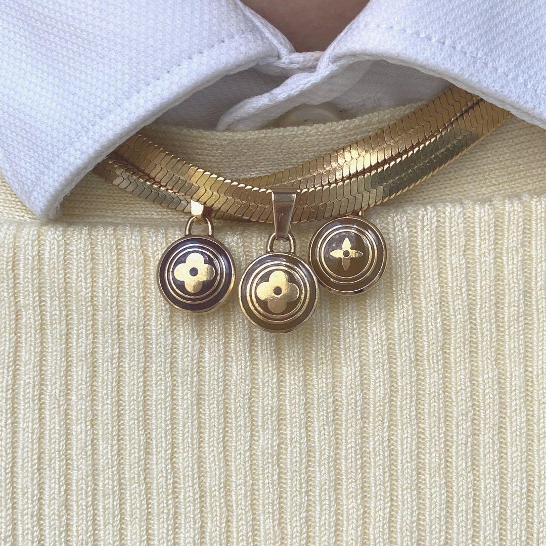 Authentic Louis Vuitton Pastilles Pendant Necklace - Boutique SecondLife