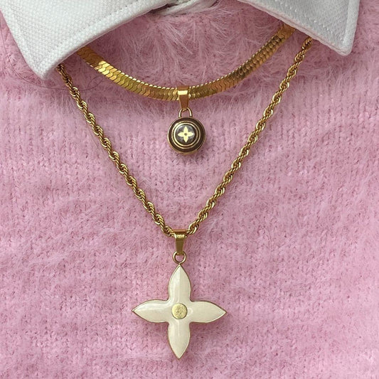 Authentic Louis Vuitton Pastilles Pendant Necklace - Boutique SecondLife