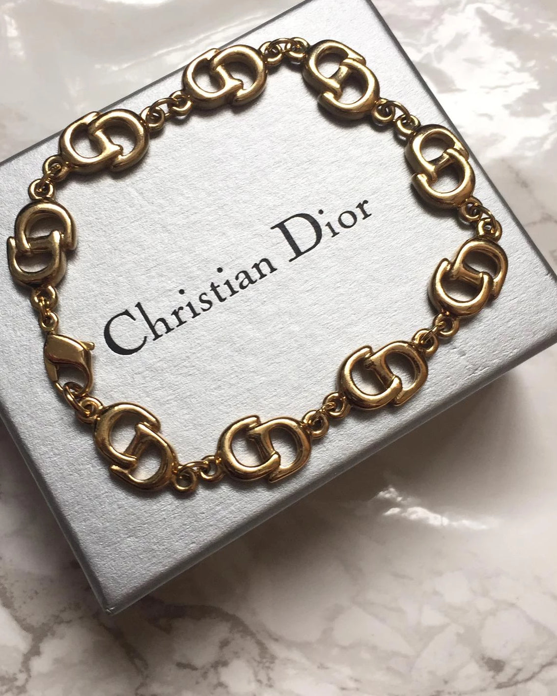 Authentic Dior Pendant- Reworked Choker - Boutique SecondLife