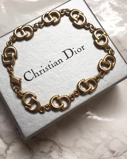 Authentic Dior Pendant- Reworked Choker - Boutique SecondLife