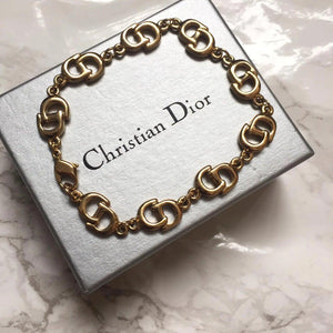 Authentic Dior Pendant- Reworked Choker - Boutique SecondLife