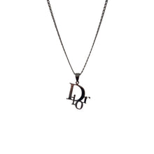 Load image into Gallery viewer, Authentic Dior Galliano Logo Pendant- Reworked Necklace