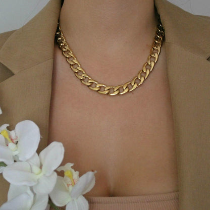 BSL - Chelsea Cuban Chain Necklace - Boutique SecondLife