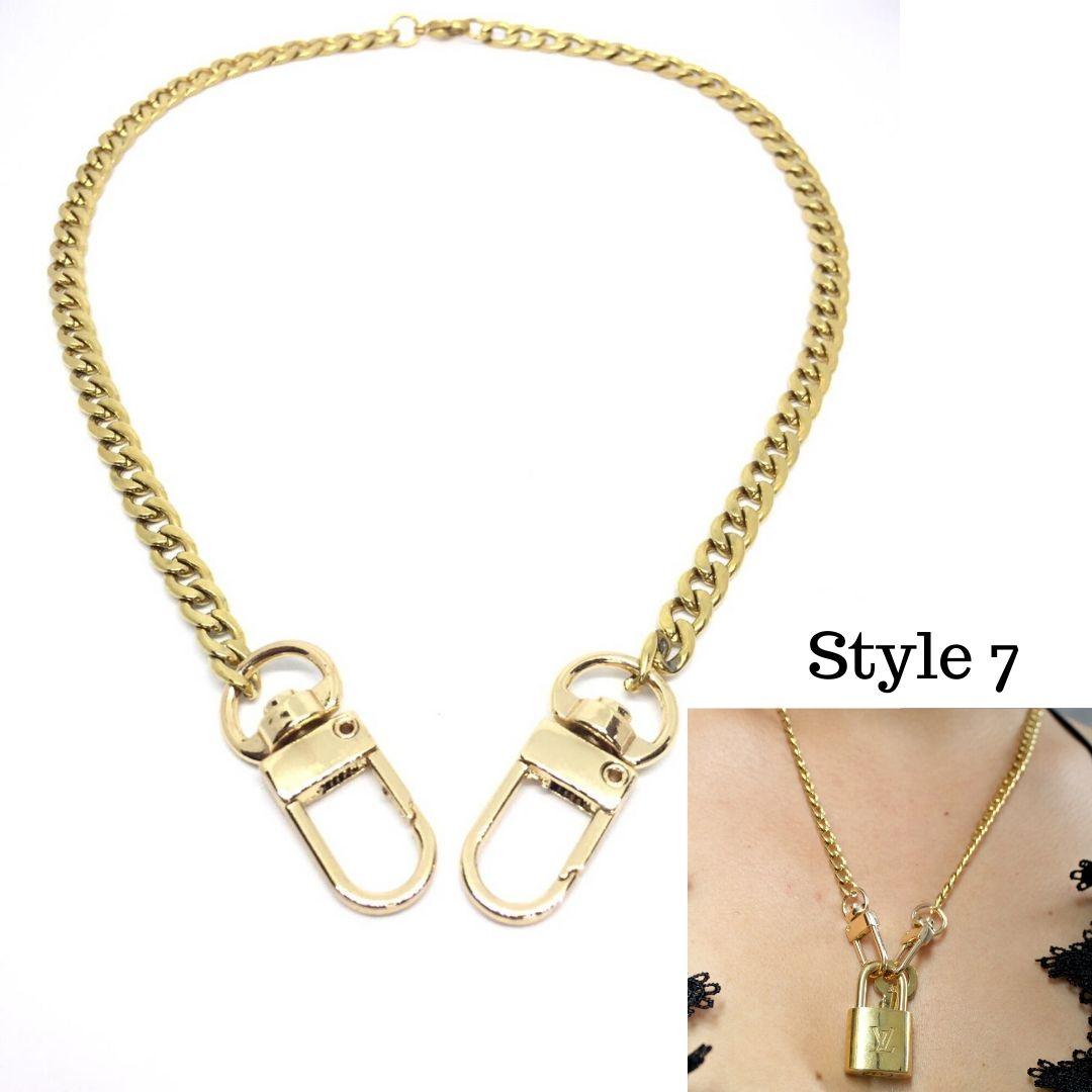 LV Padlock Pendant Necklace M01149 – LuxUness