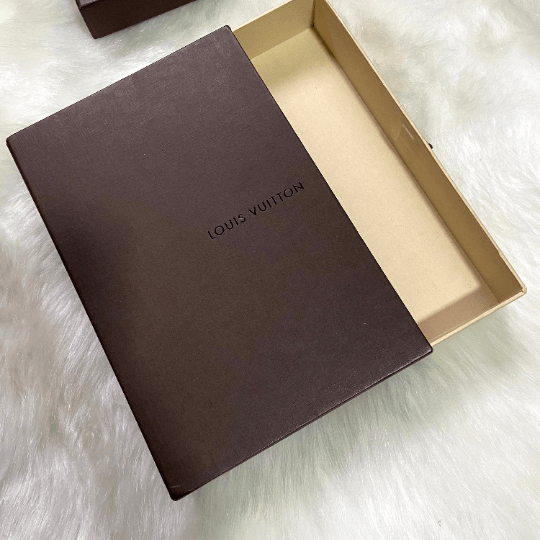 Authentic Louis Vuitton set Medium Empty Handbag Gift Box with Dust Bag New
