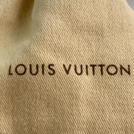 Authentic Louis Vuitton Small Dustbag Jewellery Cloth Pouch Vintage - Boutique SecondLife