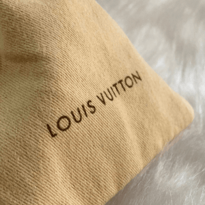 Authentic Louis Vuitton Small Dustbag Jewellery Cloth Pouch Vintage - Boutique SecondLife
