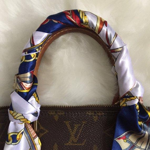 Boutique SecondLife - Scarf handbag handle bag