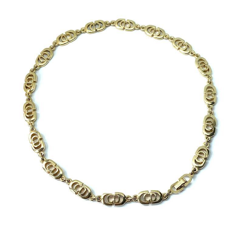 Authentic Dior CD Pendant- Reworked Choker