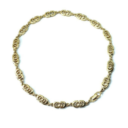 Authentic Dior CD Pendant- Reworked Choker