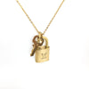 Louis Vuitton Padlock Necklace with Single Chain - Boutique SecondLife