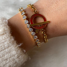 Load image into Gallery viewer, Authentic Louis Vuitton Round-Repurposed Bracelet