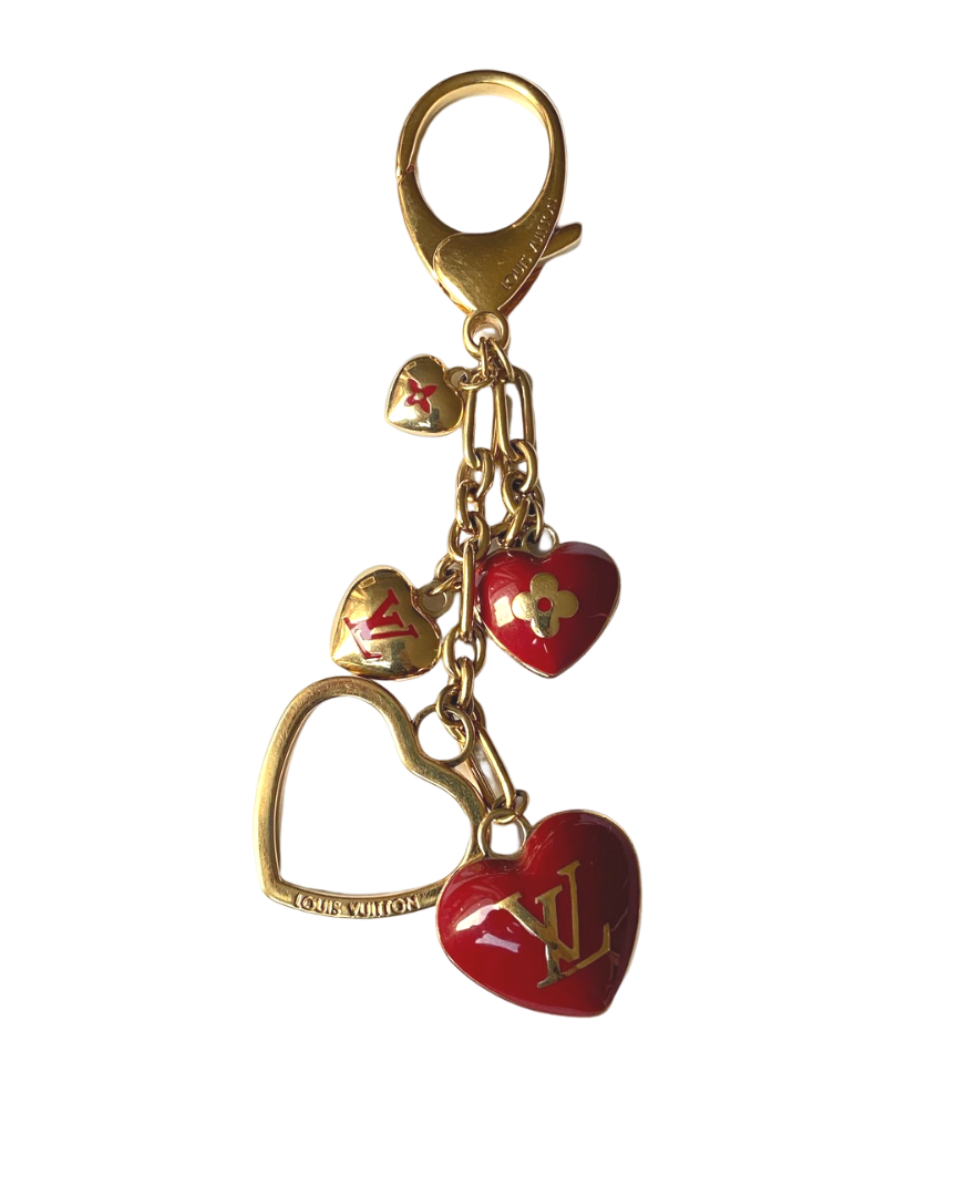 Authentic Louis Vuitton Pendant Mini Coeur -Reworked Necklace
